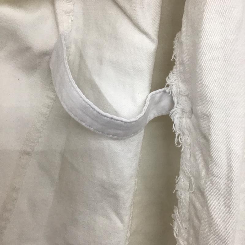 アズールバイマウジー AZUL BY MOUSSY スカート ロングスカート 250fsb31-258d ASYMMETRYBUTTONSLITSKIRT ロングスカート S 無地 白 / ホワイト / レディース USED 古着 中古 10136108