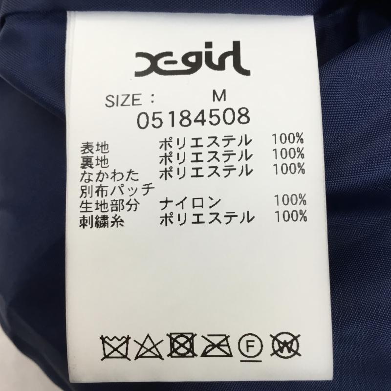 エックスガール X-girl ジャケット、上着 ジャケット、ブレザー 05184508 M 総柄 青 / ブルー / レディース USED 古着 中古 10138070