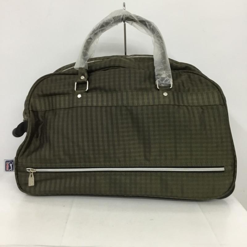 古着 USED ボストンバッグ ボストンバッグ BB-3017 PGA TOUR キャリーバッグ ゴルフバッグ ロゴ、文字 カーキ / カーキ / メンズ USED 古着 中古 10131854