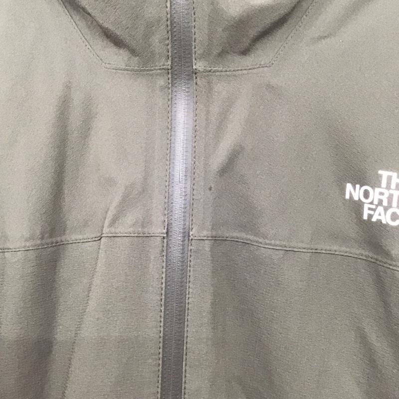ザノースフェイス THE NORTH FACE ジャケット、上着 ジャケット、ブレザー np12306 ナイロンジャケット アウター ジップアップパーカー L ロゴ、文字 カーキ / カーキ / メンズ USED 古着 中古 10138779