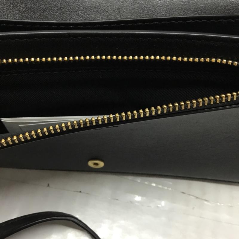 コーチ COACH ショルダーバッグ ショルダーバッグ F76769 ショルダーウォレット 長財布 ロゴ、文字 黒 / ブラック / X 茶 / ブラウン / レディース USED 古着 中古 10110175