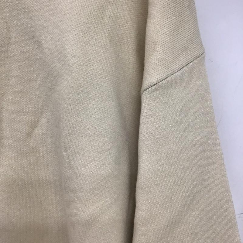 ニコアンド niko and... ニット、セーター 長袖 長袖ニットカットソー スタンドネック セーター L 無地 白 / ホワイト / X 紺 / ネイビー / メンズ USED 古着 中古 10132685