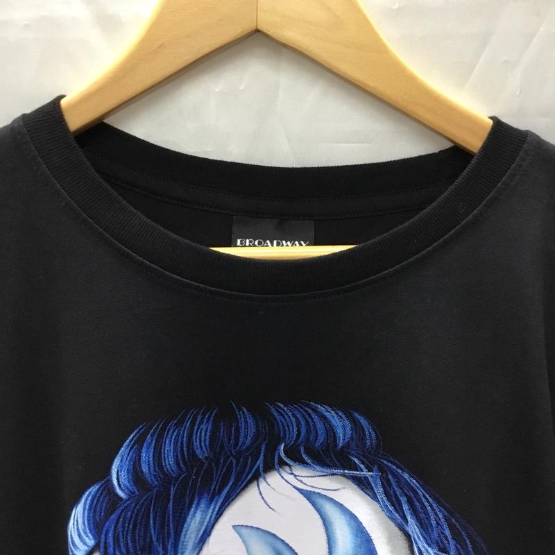 古着 USED Tシャツ 半袖 半袖カットソー プリントTシャツ クルーネックカットソー バンドTシャツ L プリント 黒 / ブラック / メンズ USED 古着 中古 10106949