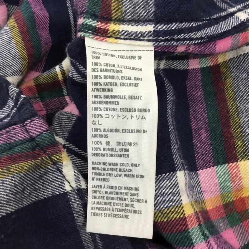 ホリスター Hollister シャツ、ブラウス 長袖 チェック コットン A340100414015 S ワンポイント マルチカラー / マルチカラー / レディース USED 古着 中古 10118737