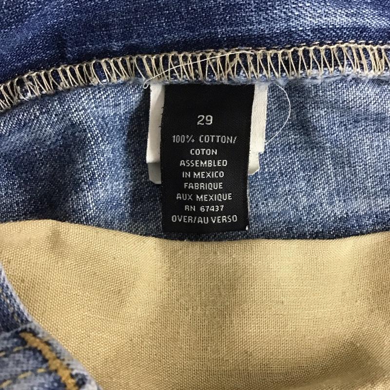 ポロジーンズカンパニー POLOJEANSCO. パンツ デニム、ジーンズ デニムパンツ ワーカージーンズ カジュアルパンツ ストレートパンツ 29インチ 無地 インディゴ / インディゴ / メンズ USED 古着 中古 10107235