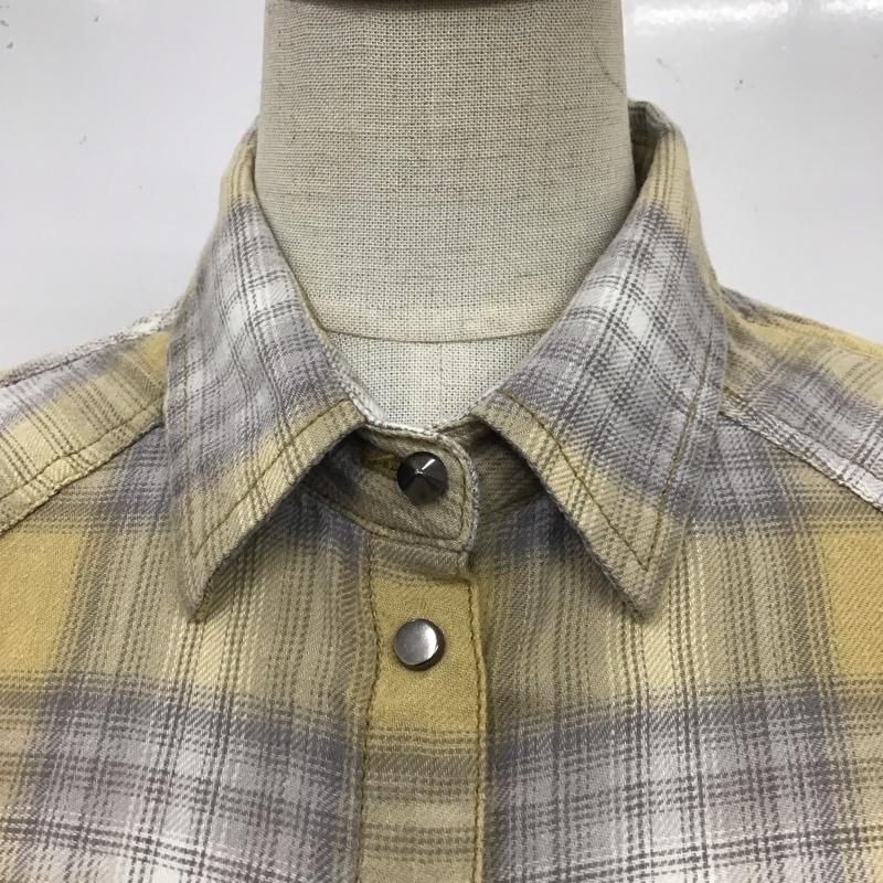 ディーゼル DIESEL シャツ、ブラウス 長袖 長袖シャツ カラーシャツ ポケットシャツ 長袖カットソー チェックシャツ XXS チェック マルチカラー / マルチカラー / レディース USED 古着 中古 10115733