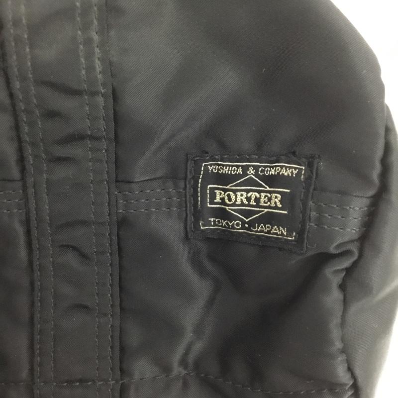 ポーター PORTER ハンドバッグ ハンドバッグ タンカー ミニボストン ロゴ、文字 黒 / ブラック / メンズ USED 古着 中古 10124381