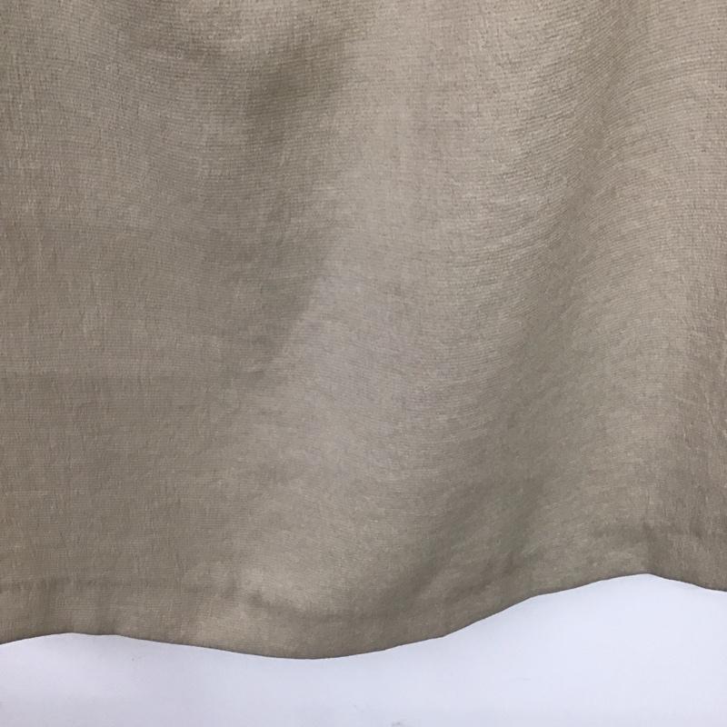 ザラベーシック ZARA BASIC ワンピース ミニスカート S 無地 ベージュ / ベージュ /  レディース USED 古着 中古 10133685