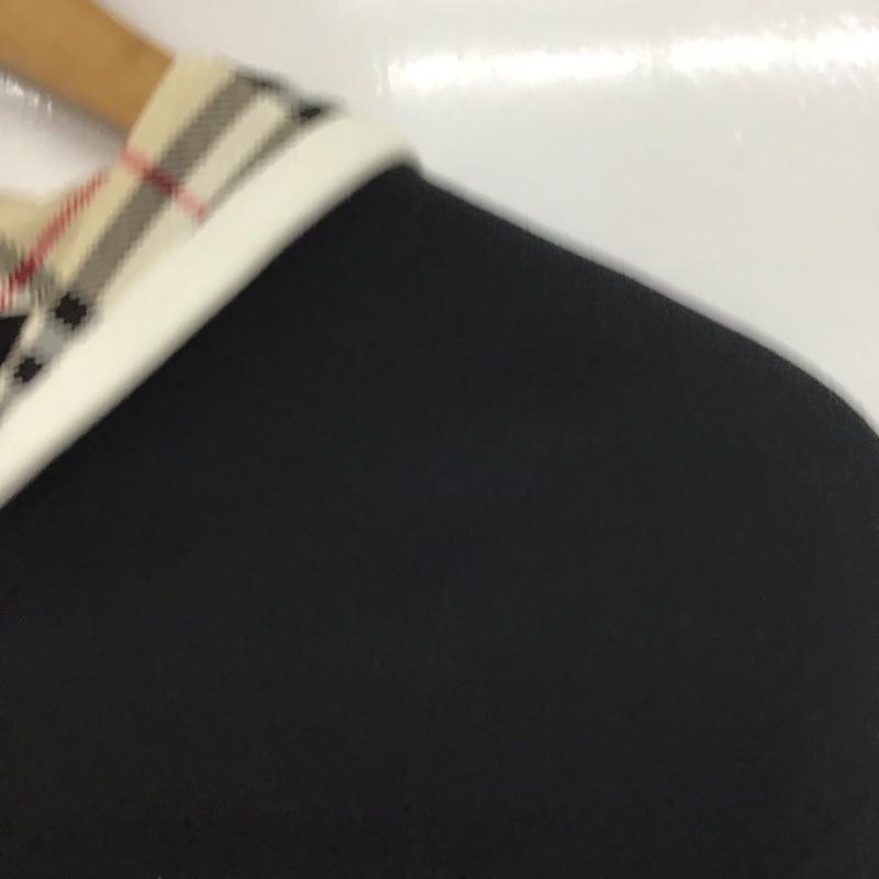 バーバリーゴルフ BURBERRY GOLF カットソー 長袖 L 無地 黒 / ブラック / レディース USED 古着 中古 10133403