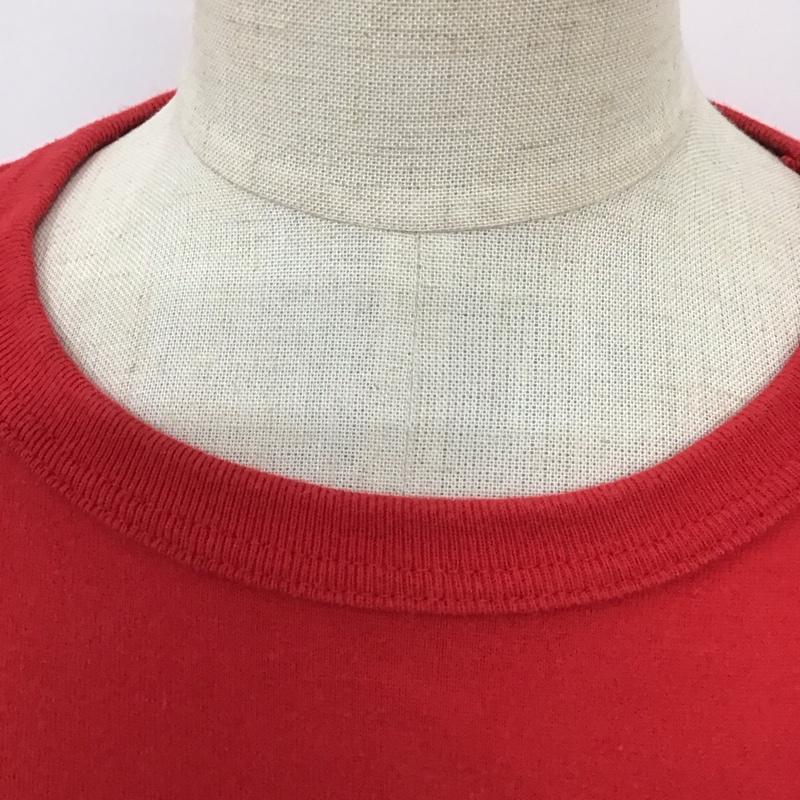 アベイシングエイプ A BATHING APE カットソー 七分袖 七分丈カットソー クルーネックカットソー プリントTシャツ XXS プリント 白 / ホワイト / X 赤 / レッド / レディース USED 古着 中古 10117501