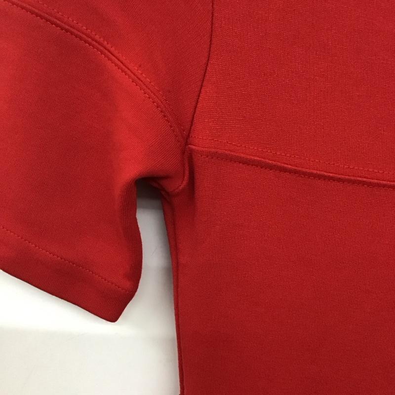 ザラベーシック ZARA BASIC ワンピース ひざ丈スカート XS 無地 赤 / レッド / レディース USED 古着 中古 10136624