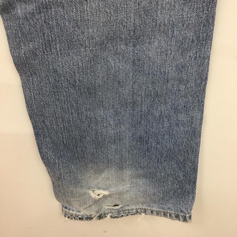 リーバイストラウスアンドコー Levi Strauss & co. パンツ デニム、ジーンズ デニムパンツ ワイドパンツ カジュアルパンツ 33インチ 無地 インディゴ / インディゴ /  メンズ USED 古着 中古 10126517