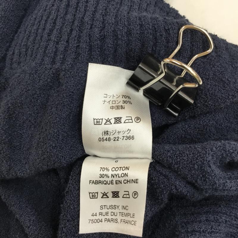 ステューシー STUSSY ジャケット、上着 ジャケット、ブレザー 23ss LIGHT WEIGHT LS ZIP POLO L 刺繍 X ワンポイント 紺 / ネイビー / メンズ USED 古着 中古 10122742
