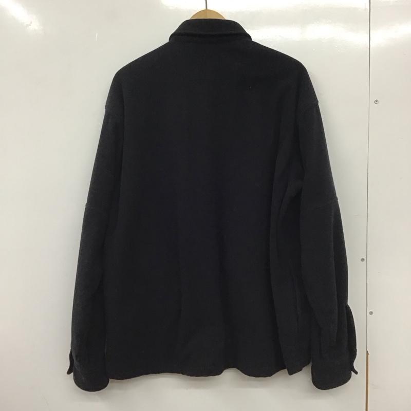 マウトリーコンテーラー MOUT RECON TAILOR ジャケット、上着 ジャケット、ブレザー フリースジャケット 長袖シャツジャケット カラージャケット 46 無地 黒 / ブラック / メンズ USED 古着 中古 10137048