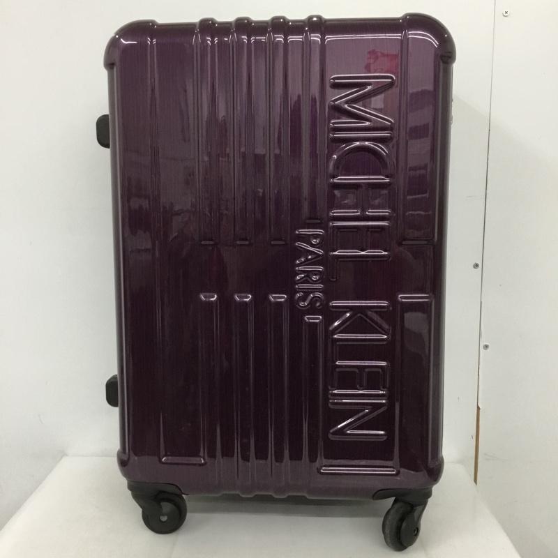 ミッシェル・クラン MICHEL KLEIN スーツケース、トランク スーツケース、トランク MKP-017U キャリーケース ロゴ、文字 紫 / パープル / メンズ USED 古着 中古 10132214