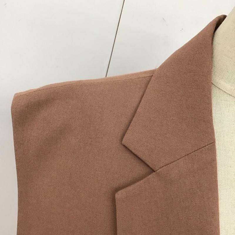 スライ SLY セットアップ セットアップ 030EAP30-1040 WOOL MIX OVER VEST 030EAR31-0780 WOOL MIX STRAIGHT PT パンツ ベスト FREE 無地 桃 / ピンク / レディース USED 古着 中古 10120137