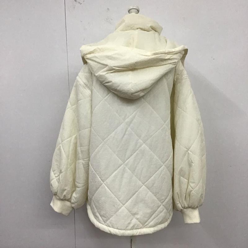 アルシーヴ archives ジャケット、上着 ジャンパー、ブルゾン M 無地 白 / ホワイト / レディース USED 古着 中古 10124038