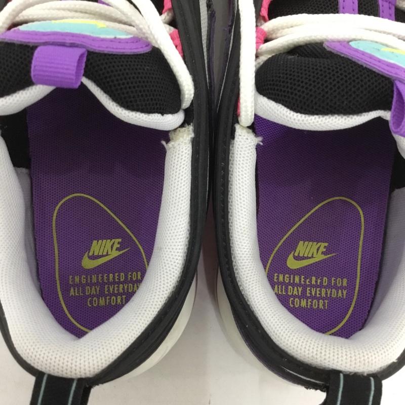 ナイキ NIKE スニーカー スニーカー 921733-106 W AIR MAX 97 25.5cm 25.5cm ワンポイント 黒 / ブラック / X 紫 / パープル / X 白 / ホワイト / レディース USED 古着 中古 10129545