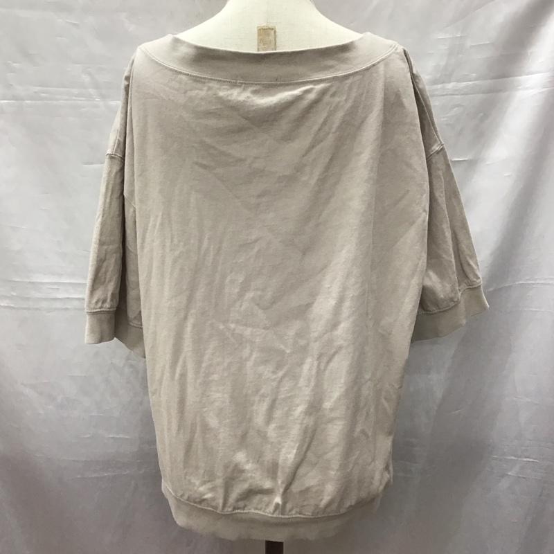 スタディオクリップ studio CLIP Tシャツ 半袖 SC194253-1 ボートネック M 無地 灰 / グレー / レディース USED 古着 中古 10117032