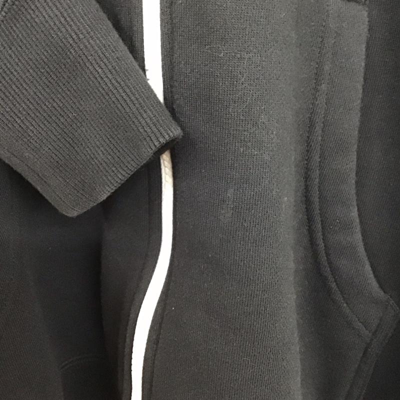 ザノースフェイス THE NORTH FACE パーカー 長袖 nt12340 RearviewFullZipHoodie ジップアップパーカー S ロゴ、文字 黒 / ブラック / メンズ USED 古着 中古 10137676