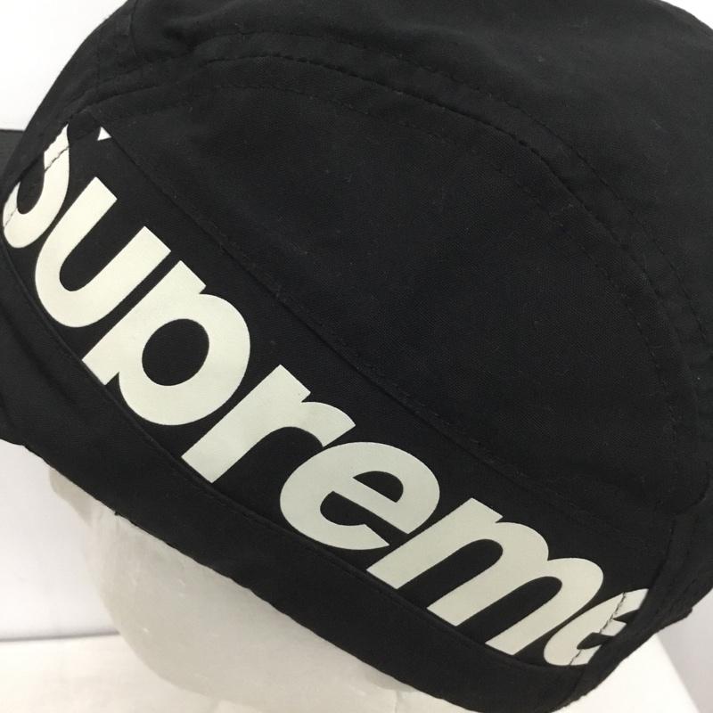 シュプリーム Supreme 帽子 キャップ 18AW Side Panel Camp Cap 18FW ロゴ、文字 黒 / ブラック / メンズ USED 古着 中古 10137144