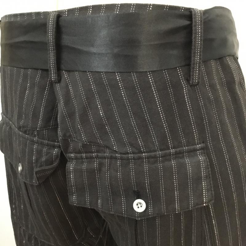 ロペピクニック ROPE PICNIC パンツ ショートパンツ 38 ストライプ チャコールグレー / チャコールグレー / レディース USED 古着 中古 10044651