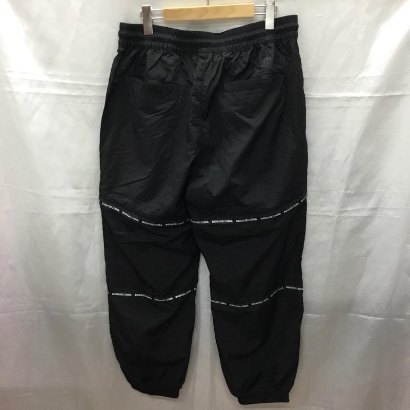ディーシーシューズ DC SHOES パンツ ワークパンツ、ペインターパンツ ナイロンパンツ ワイドパンツ カジュアルパンツ M ロゴ、文字 黒 / ブラック / メンズ USED 古着 中古 10111286