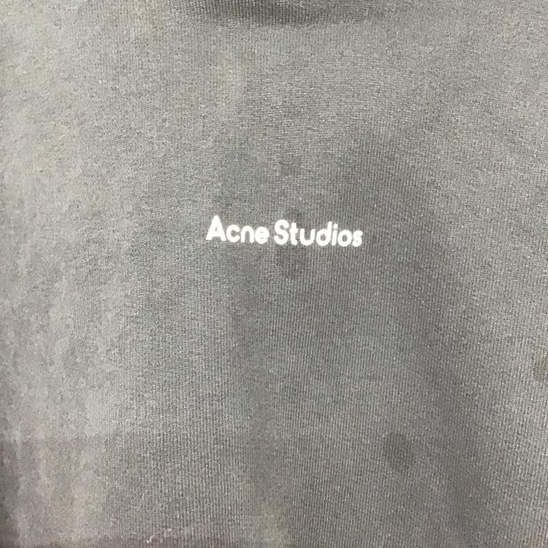 アクネストゥディオズ Acne Studios パーカー 長袖 FN-MN-SWEA000175 21AW/FRANKLIN H STAMP S ロゴ、文字 X プリント 黒 / ブラック / メンズ USED 古着 中古 10138220