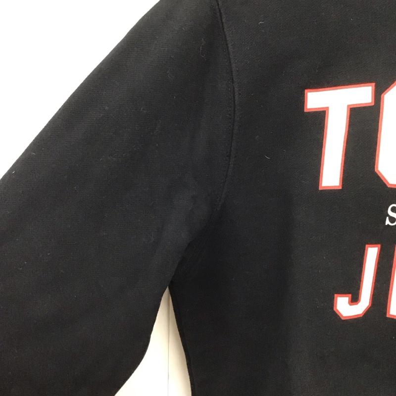 トミー ジーンズ TOMMY JEANS パーカー 長袖 長袖パーカー プルオーバーパーカー スウェット XS ロゴ、文字 紺 / ネイビー / メンズ USED 古着 中古 10131376
