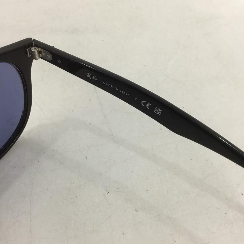 レイバン Ray-Ban めがね・サングラス サングラス RB4259-F カラーレンズ ケース付き ロゴ、文字 黒 / ブラック / X 青 / ブルー / メンズ USED 古着 中古 10133294