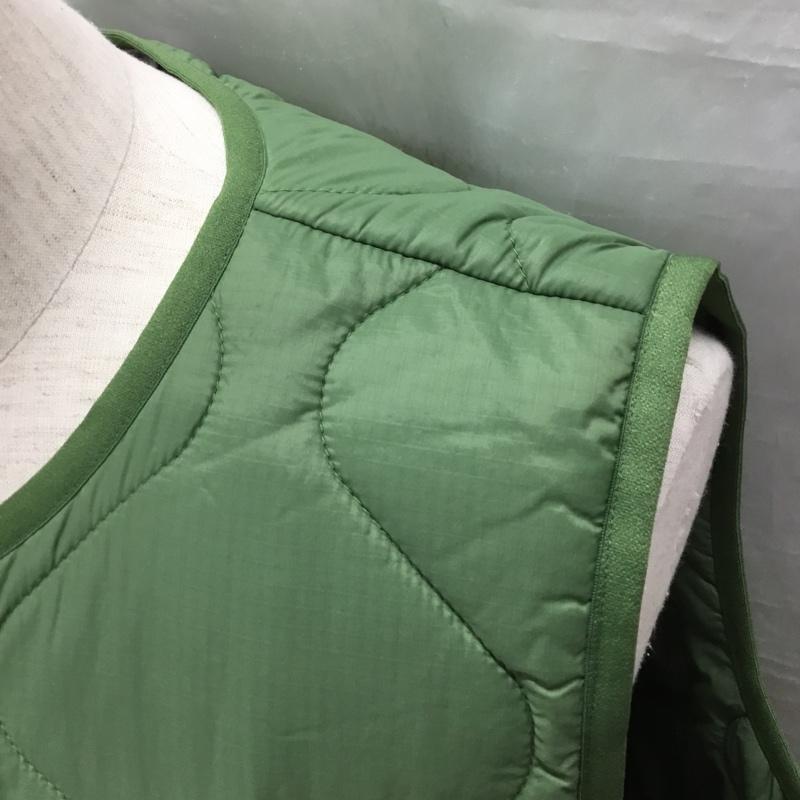チャンピオン Champion ベスト ベスト C3-U603 WAVE QUILTING VEST キルティングベスト タグ付き XL 無地 カーキ / カーキ / メンズ USED 古着 中古 10121234