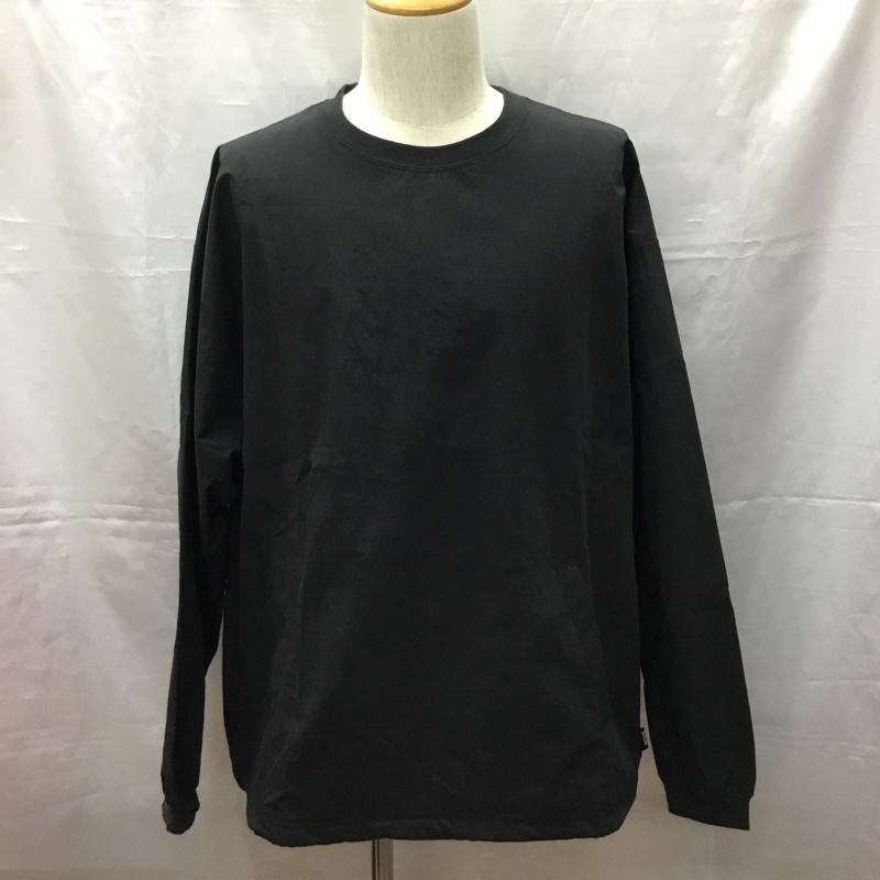 古着 USED カットソー 長袖 MFC STORE L 無地 黒 / ブラック /  メンズ USED 古着 中古 10108689