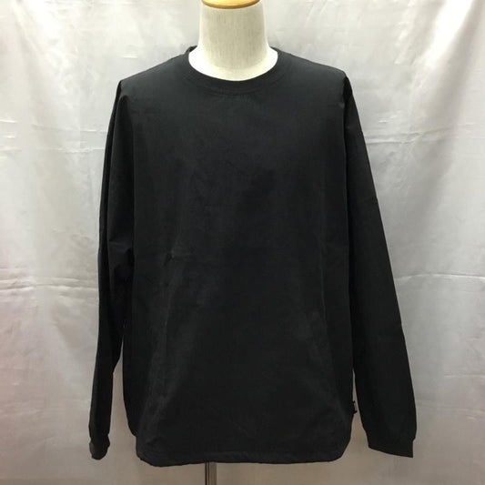 古着 USED カットソー 長袖 MFC STORE L 無地 黒 / ブラック /  メンズ USED 古着 中古 10108689