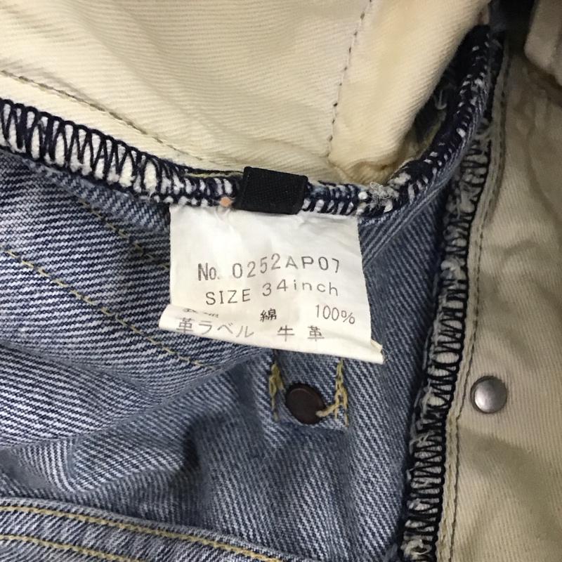 ヒステリックグラマー HYSTERIC GLAMOUR パンツ デニム、ジーンズ 34インチ 無地 水色 / ライトブルー / メンズ USED 古着 中古 10137003
