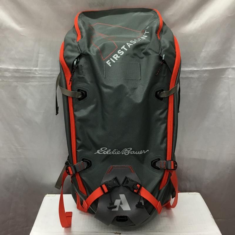 エディーバウアー Eddie Bauer リュックサック、デイパック リュックサック、デイバッグ FIRSTASCENT アルケミスト 40 55 登山 アウトドア バックパック ロゴ、文字 ダークグレー / ダークグレー / X 赤 / レッド / メンズ USED 古着 中古 10113713