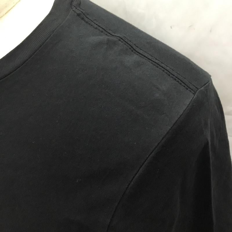 ボルコム VOLCOM Tシャツ 半袖 半袖カットソー プリントTシャツ クルーネックカットソー S プリント 黒 / ブラック / メンズ USED 古着 中古 10106427