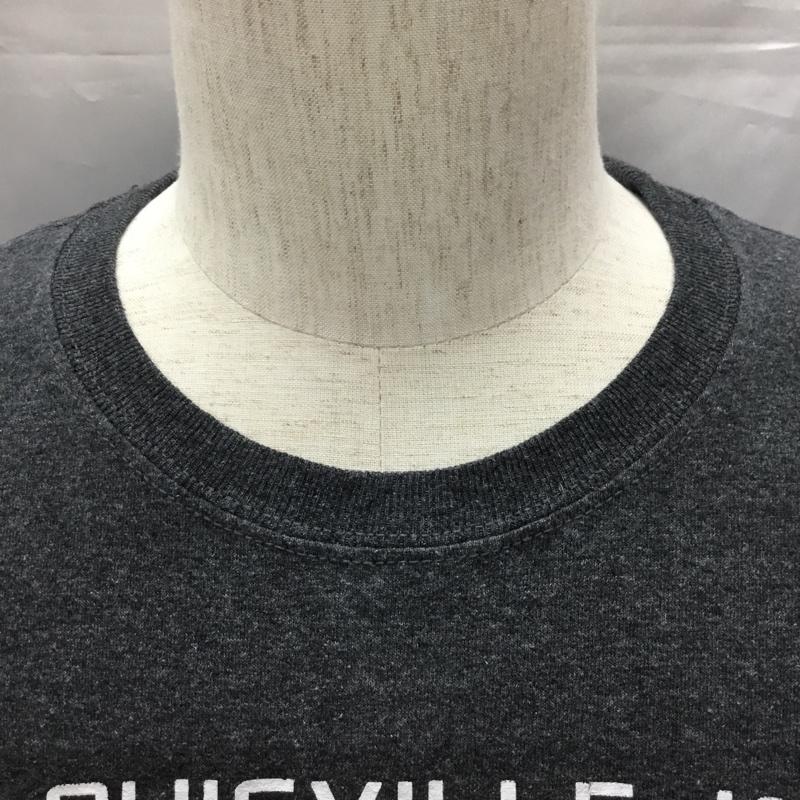 チャンピオン Champion Tシャツ 半袖 半袖カットソー プリントTシャツ クルーネックカットソー 古着 L プリント 灰 / グレー / メンズ USED 古着 中古 10108265