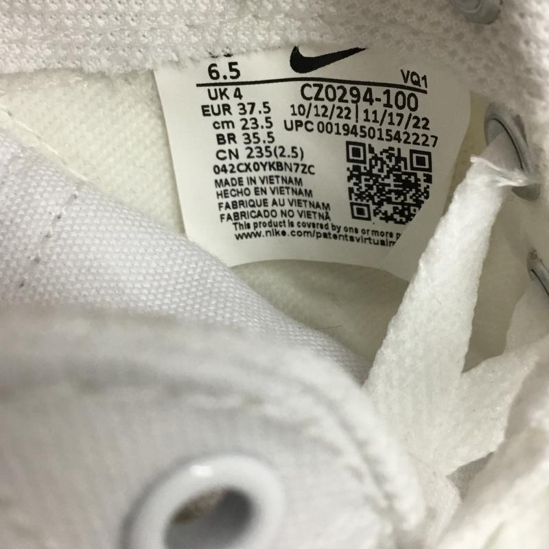 ナイキ NIKE スニーカー スニーカー CZ0294-100 レガシー キャンバス 23.5cm 23.5cm ロゴ、文字 白 / ホワイト / レディース USED 古着 中古 10107570