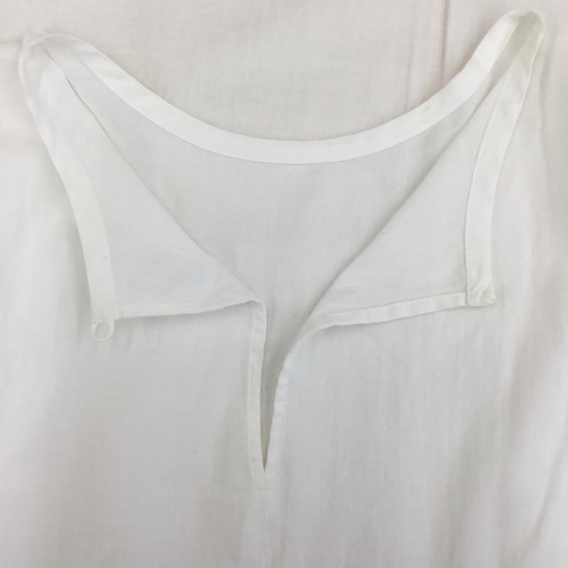 ローリーズファーム LOWRYS FARM ワンピース ひざ丈スカート FREE 無地 白 / ホワイト / レディース USED 古着 中古 10134745
