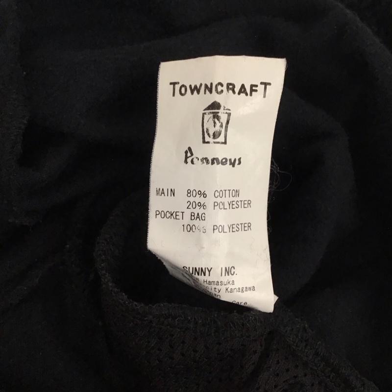 タウンクラフト TOWNCRAFT パンツ ワークパンツ、ペインターパンツ ヴェルヴェットパンツ カジュアルパンツ スリムパンツ 裾ジップ M 無地 黒 / ブラック /  メンズ USED 古着 中古 10123991