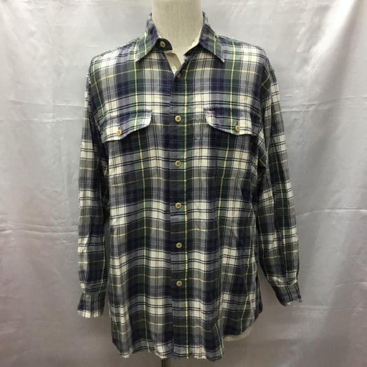 トミーヒルフィガー TOMMY HILFIGER シャツ、ブラウス 長袖 長袖シャツ カラーシャツ ポケットシャツ 長袖カットソー チェックシャツ S チェック マルチカラー / マルチカラー /  メンズ USED 古着 中古 10108519