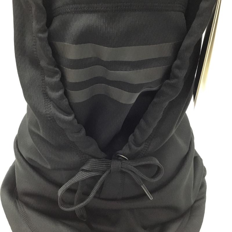 アディダス adidas ファッション小物 ファッション小物 H08835 フェイスマスク エッセンシャルズ フェイスカバー タグ付き FREE ロゴ、文字 黒 / ブラック / メンズ USED 古着 中古 10106488