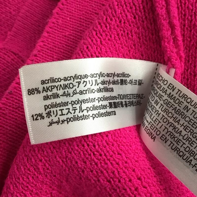 ザラ ZARA ニット、セーター 半袖 S 無地 桃 / ピンク / レディース USED 古着 中古 10124881
