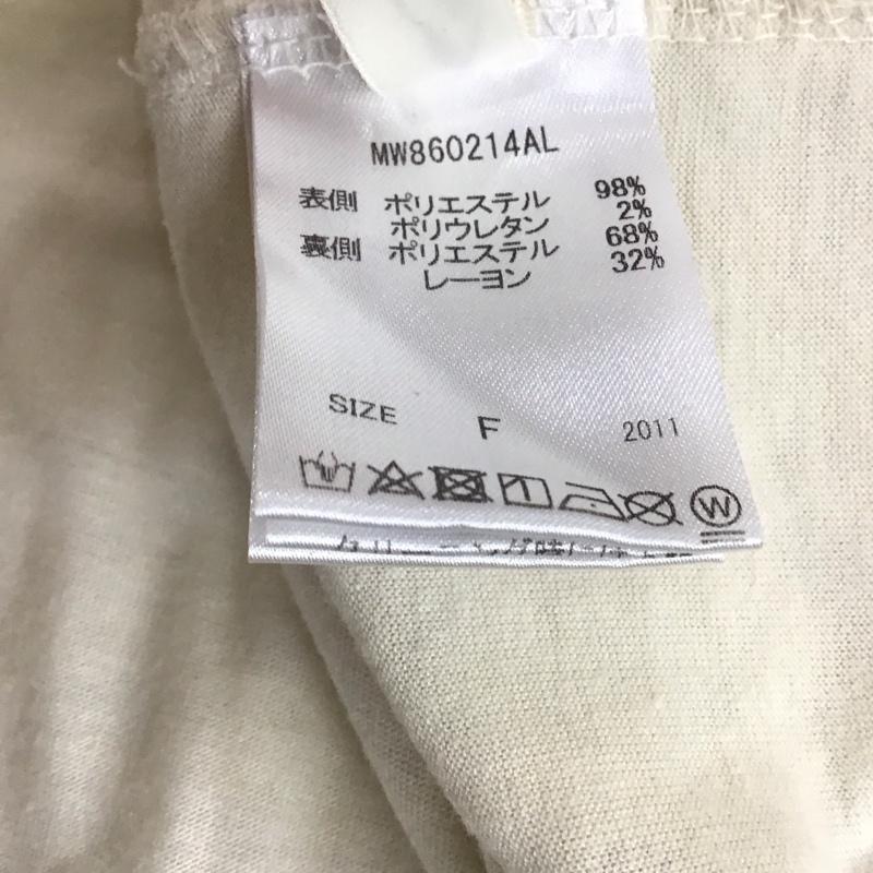 ミスティウーマン mysty woman カットソー 長袖 レース FREE 無地 アイボリー / アイボリー / レディース USED 古着 中古 10130375