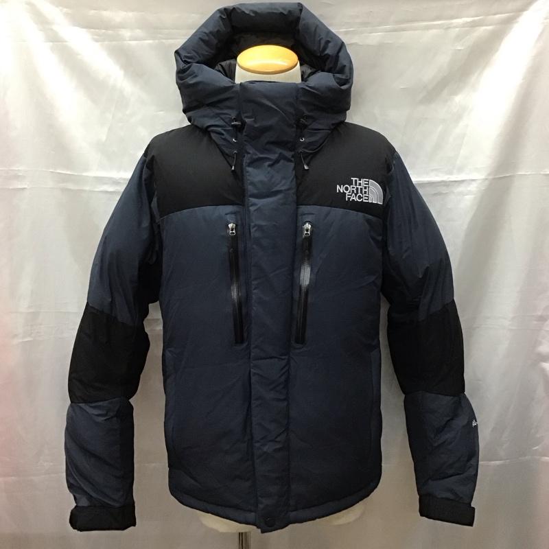 ザノースフェイス THE NORTH FACE ジャケット、上着 ジャンパー、ブルゾン ND91950 BALTROLIGHTJACKET ジップアップジャケット アウター ダウンジャケット L ロゴ、文字 紺 / ネイビー / メンズ USED 古着 中古 10110989