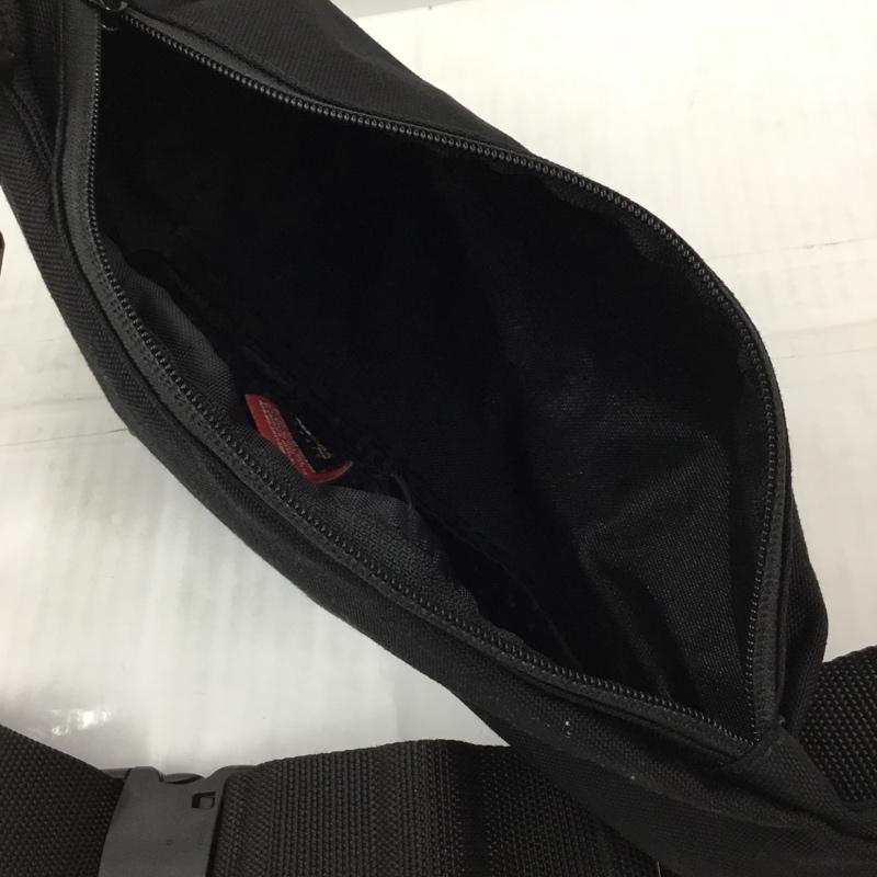 マンハッタンポーテージ Manhattan Portage ボディバッグ ボディバッグ ワンショルダー ロゴ、文字 黒 / ブラック / メンズ USED 古着 中古 10105779