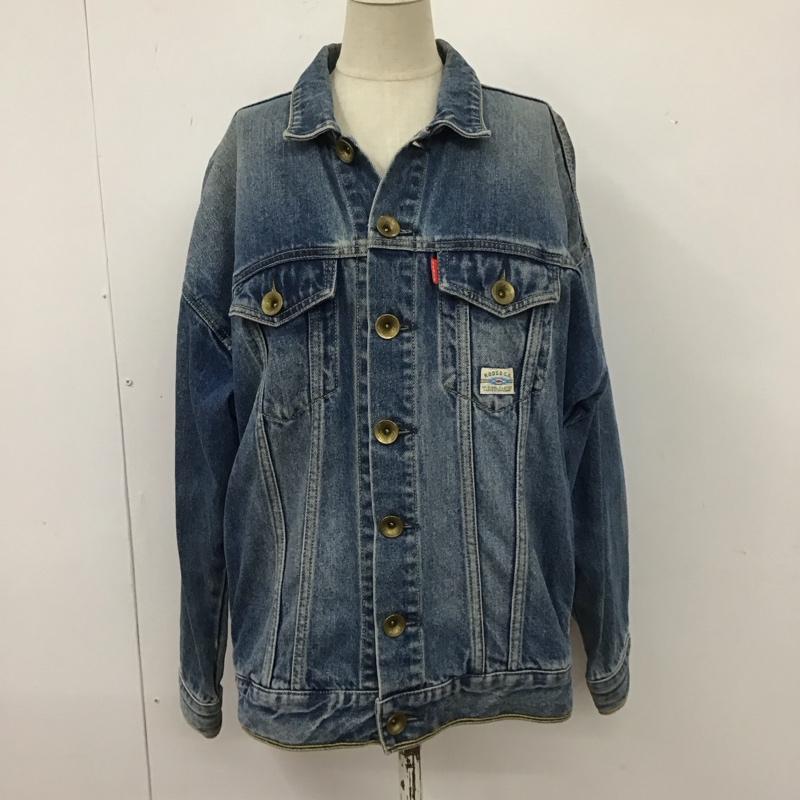 ロデオクラウンズ Rodeo Crowns ジャケット、上着 ジャケット、ブレザー 4208AR10-0500-15 ジージャン デニムジャケット ビッグシルエット S 無地 インディゴ / インディゴ / レディース USED 古着 中古 10110416