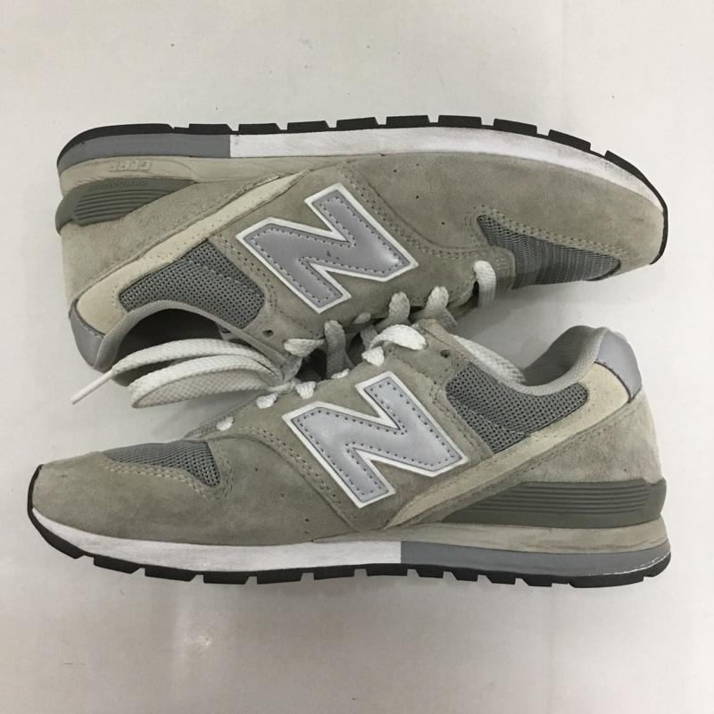 ニューバランス New Balance スニーカー スニーカー CM996GR2 22.5cm 22.5cm ロゴ、文字 灰 / グレー / レディース USED 古着 中古 10126578