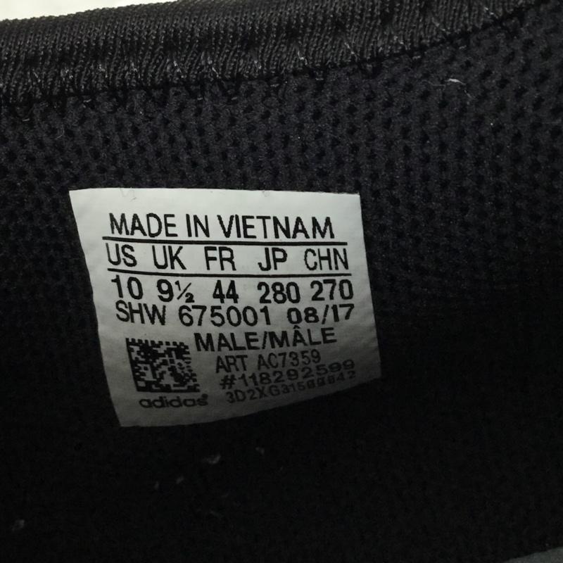 アディダス adidas スニーカー スニーカー AC7359 PW HUMAN RACE NMD TR 28cm PHARRELL WILLIAMS 28.0cm ロゴ、文字 黒 / ブラック / メンズ USED 古着 中古 10113947