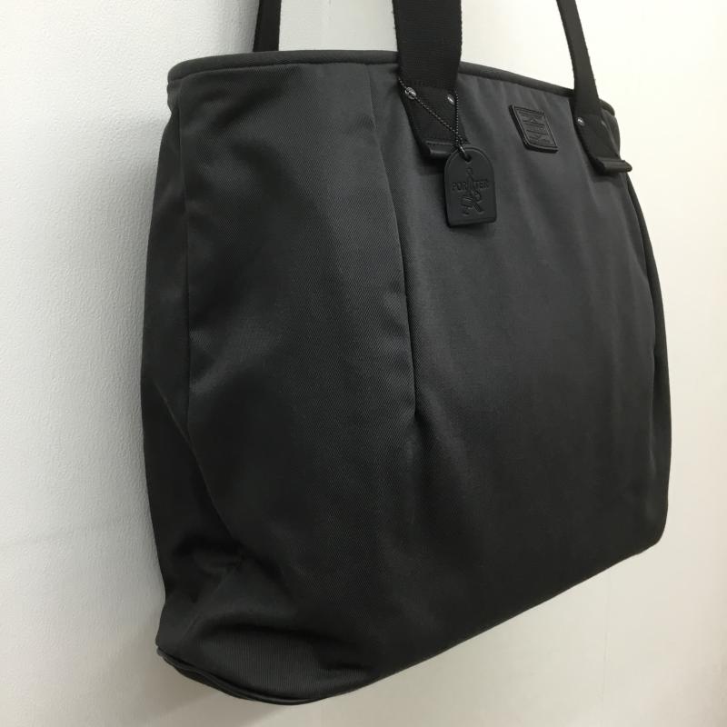 ポーター PORTER トートバッグ トートバッグ ロゴ、文字 ダークグレー / ダークグレー / メンズ USED 古着 中古 10107083